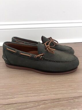 LL Bean Size 8D Signature Blue Boat Shoes Loafers Moccasins Mens Brand New